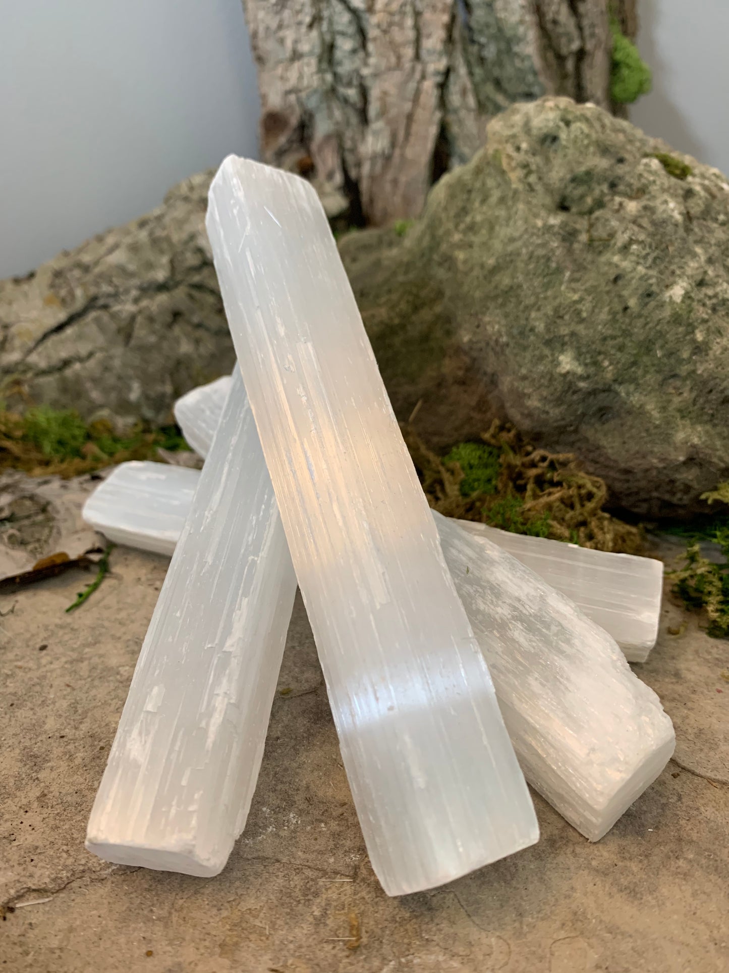 Selenite Wand