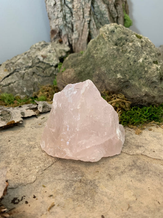 Rose Quartz Chunk 3"x3.5"