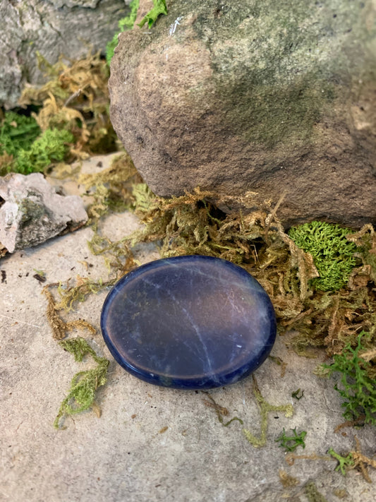 Sodalite Worry Stone
